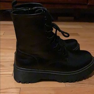 Charles Albert combat boots